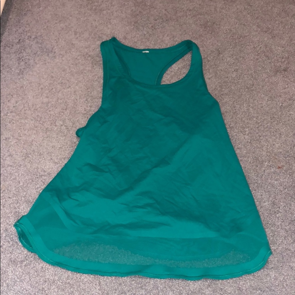 lululemon size 4 tank